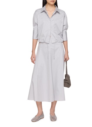 模特儿示范图 - 点击放大 - EDITION - Button Up Shirt Dress