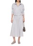 模特儿示范图 - 点击放大 - EDITION - Button Up Shirt Dress
