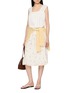 模特儿示范图 - 点击放大 - EDITION - Floral Print Midi Skirt