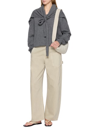 模特儿示范图 - 点击放大 - EDITION - Utility Pocket Cotton Wide Leg Pants