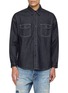 首图 - 点击放大 - FDMTL - Contrast Stitch Rinsed Denim Shirt