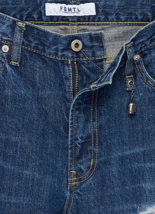  - FDMTL - Distressed Patchwork Slim Fit Denim Jeans