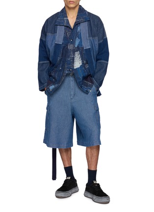 模特儿示范图 - 点击放大 - FDMTL - Hakama Cargo Shorts