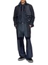模特儿示范图 - 点击放大 - FDMTL - Patchwork Coverall Jacket