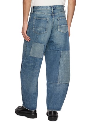 背面 - 点击放大 - FDMTL - Patchwork Wide Leg Denim Jeans