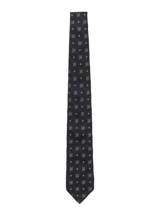 细节 - 点击放大 - STEFANOBIGI MILANO - Jacquard Motif Silk Tie