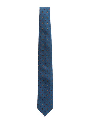 细节 - 点击放大 - STEFANOBIGI MILANO - Jacquard Motif Silk Tie