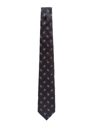 细节 - 点击放大 - STEFANOBIGI MILANO - Jacquard Motif Silk Tie