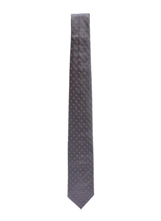 细节 - 点击放大 - STEFANOBIGI MILANO - Jacquard Motif Silk Tie