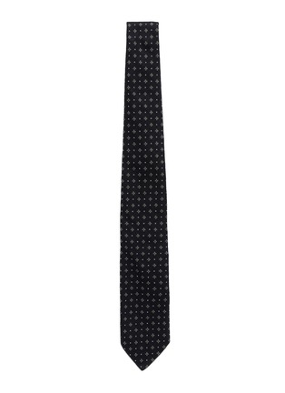 细节 - 点击放大 - STEFANOBIGI MILANO - Jacquard Motif Silk Tie