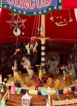 细节 –点击放大 - MUSICBOXWORLD - Big Top Circus Animated Music Box