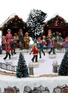 细节 –点击放大 - MUSICBOXWORLD - Ice Skating Landscape Animated Music Box