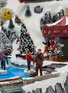 细节 –点击放大 - MUSICBOXWORLD - Ice Skating Rink Cable Car Animated Music Box