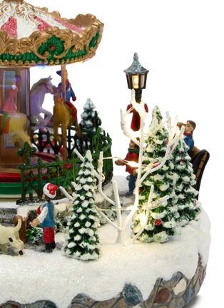 细节 –点击放大 - MUSICBOXWORLD - Carousel Animated Music Box