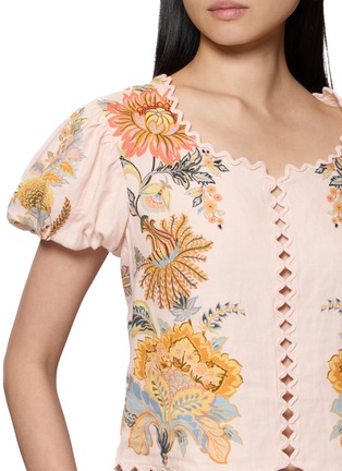  - FARM RIO - Ligia Puff Sleeve Blouse