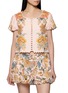 首图 - 点击放大 - FARM RIO - Ligia Puff Sleeve Blouse