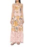 首图 - 点击放大 - FARM RIO - Ligia Floral Lace Maxi Dress
