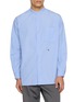 首图 - 点击放大 - NANAMICA - Band Collar Shirt