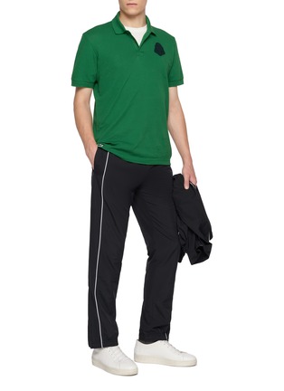 模特儿示范图 - 点击放大 - LACOSTE - Chest Patch Polo Shirt