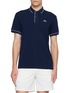 首图 - 点击放大 - LACOSTE - Contrast Trim Logo Patch Polo Shirt