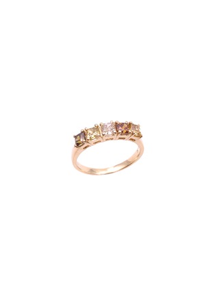 细节 - 点击放大 - LC COLLECTION JEWELLERY - 18K Gold Diamond Ring — US 7