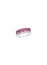 首图 - 点击放大 - LC COLLECTION JEWELLERY - 18K White Gold Diamond Ruby Ring — US 6 5/8