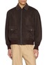 首图 - 点击放大 - TECLOR - Vegan Suede A-2 Flight Jacket