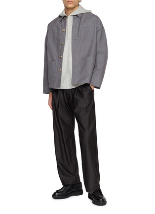 模特儿示范图 - 点击放大 - TECLOR - Work Blouson Jacket
