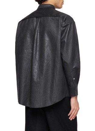 背面 - 点击放大 - TECLOR - Vegan Leather Dress Shirt
