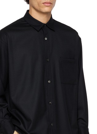  - TECLOR - Chest Pocket Relaxed Dress Shirt