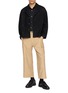 模特儿示范图 - 点击放大 - TECLOR - Cropped Cargo Pants