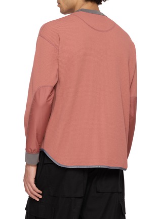 背面 - 点击放大 - AND WANDER - Long Sleeve Utility Pocket Waffle T-Shirt