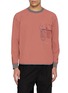 首图 - 点击放大 - AND WANDER - Long Sleeve Utility Pocket Waffle T-Shirt