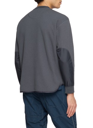 背面 - 点击放大 - AND WANDER - Long Sleeve Utility Pocket Waffle T-Shirt
