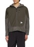 首图 - 点击放大 - AND WANDER - Air Fleece Panelled Zip Up Hoodie