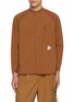 首图 - 点击放大 - AND WANDER - Fleece Panelled Band Collar Shirt
