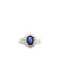 首图 - 点击放大 - LC COLLECTION JEWELLERY - 18K White Gold Diamond Sapphire Ring — US 7