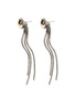 细节 - 点击放大 - JOHN HARDY - Classic Chain Hammered 18K Gold Sterling Silver Cluster Tassel Earrings