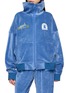 首图 - 点击放大 - HALFWAY NATIVE - Ocean Breeze Graphic Appliqué Velour Zip Up Jacket