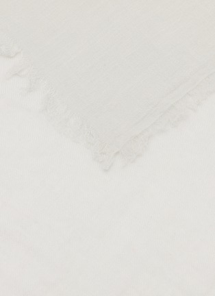 细节 - 点击放大 - LANE’S - Silk Cashmere Twill Shawl