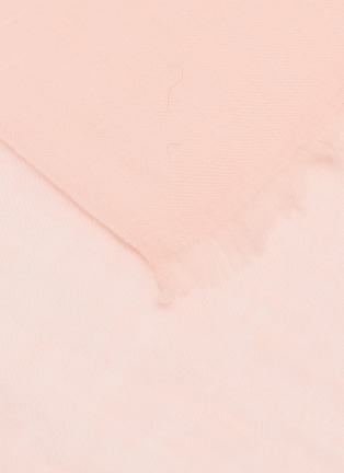 细节 - 点击放大 - LANE’S - Silk Cashmere Twill Weave Shawl