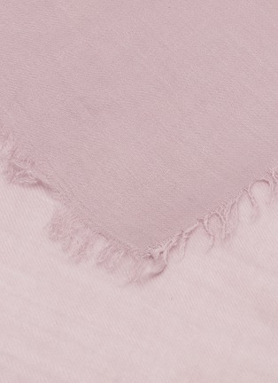 细节 - 点击放大 - LANE’S - Silk Cashmere Twill Shawl