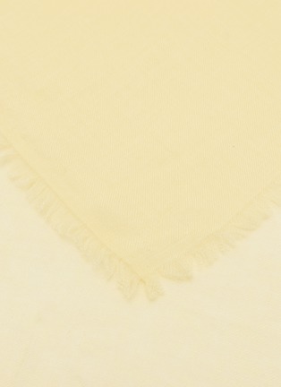 细节 - 点击放大 - LANE’S - Silk Cashmere Twill Shawl