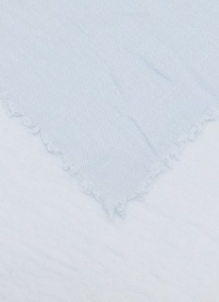 细节 - 点击放大 - LANE’S - Silk Cashmere Twill Shawl