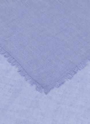 细节 - 点击放大 - LANE’S - Silk Cashmere Twill Shawl