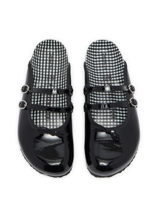 细节 - 点击放大 - BIRKENSTOCK 1774 - X Repetto Scala 漆皮玛丽珍穆勒鞋