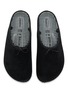 细节 - 点击放大 - BIRKENSTOCK 1774 - X Repetto Opéra 天鹅绒穆勒鞋