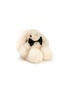 首图 –点击放大 - WEICH COUTURE ALPACA - Milo Stuffed Bunny Toy — Pearl White/Size M