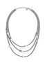 首图 - 点击放大 - JOHN HARDY - Classic Chain Sterling Silver Freshwater Pearl Multi Row Necklace — Size 16-18
