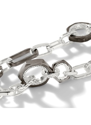 细节 - 点击放大 - JOHN HARDY - Industrial Sterling Silver Link Bracelet — Size UL